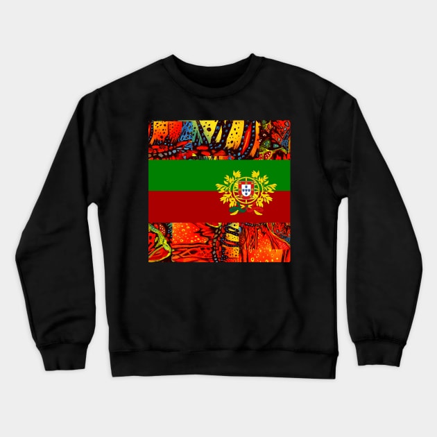 Portuguese folk art Crewneck Sweatshirt by Azorean1963